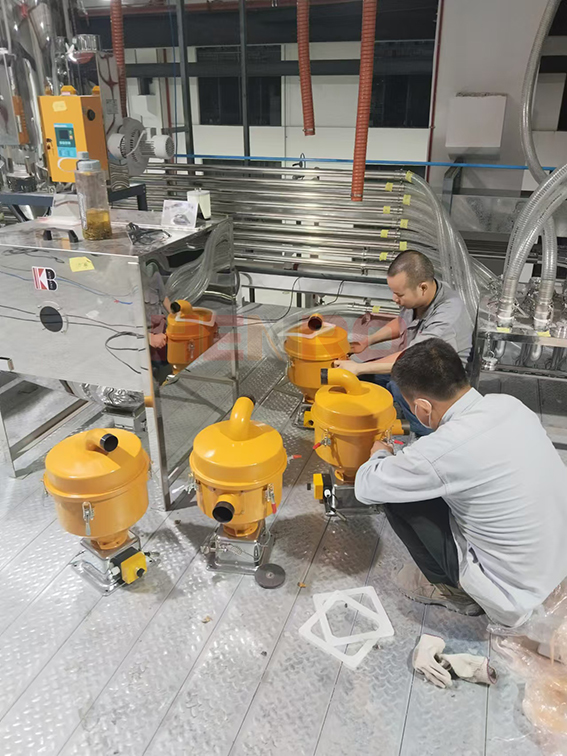 粉體氣力輸送常見的幾種輸送形式